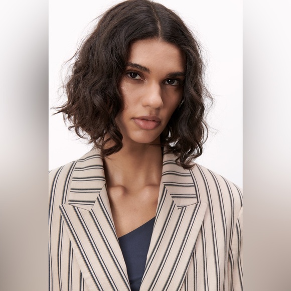 ZARA ~ OVERSIZED DOUBLE BREASTED JACKET ✨ Bloggers Favorite - Picture 6 of 10